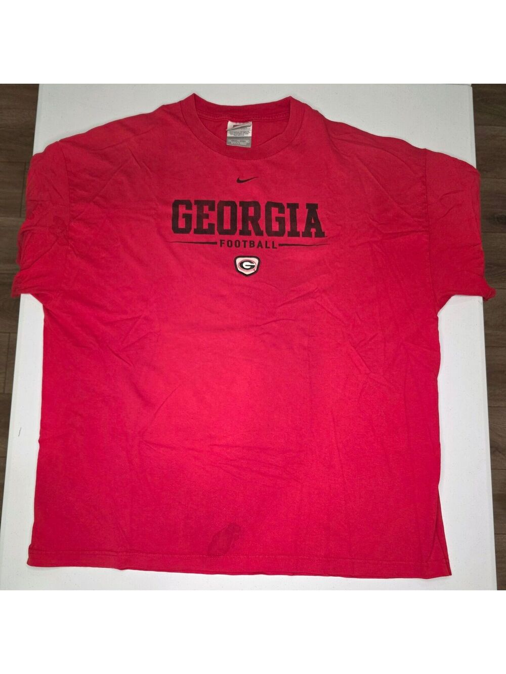 Vintage Nike Georgia Football Center Swoosh Tee